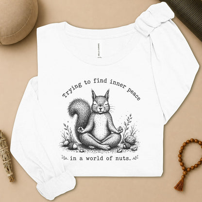 A World Of Nuts Long Sleeve Tee