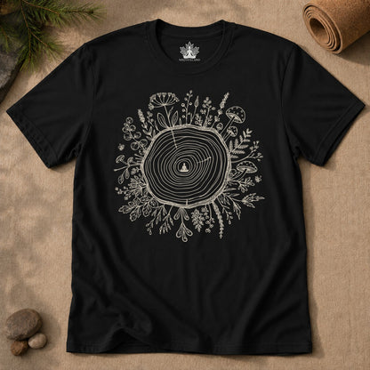 The Quiet Center Botanical Men Tee