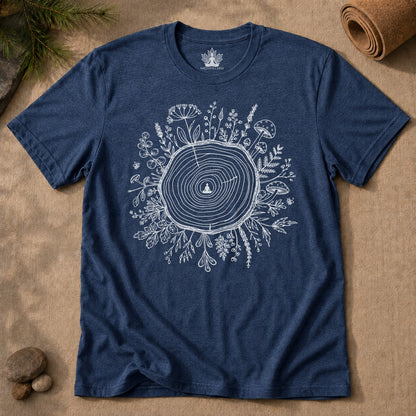 The Quiet Center Botanical Men Tee