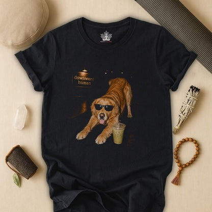 Downward Human Dog With Swag Tee