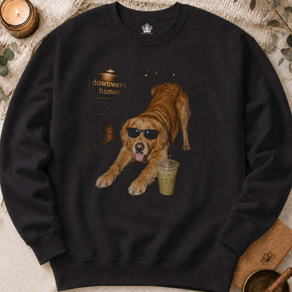 Downward Human Dog With Swag Sweatshirt