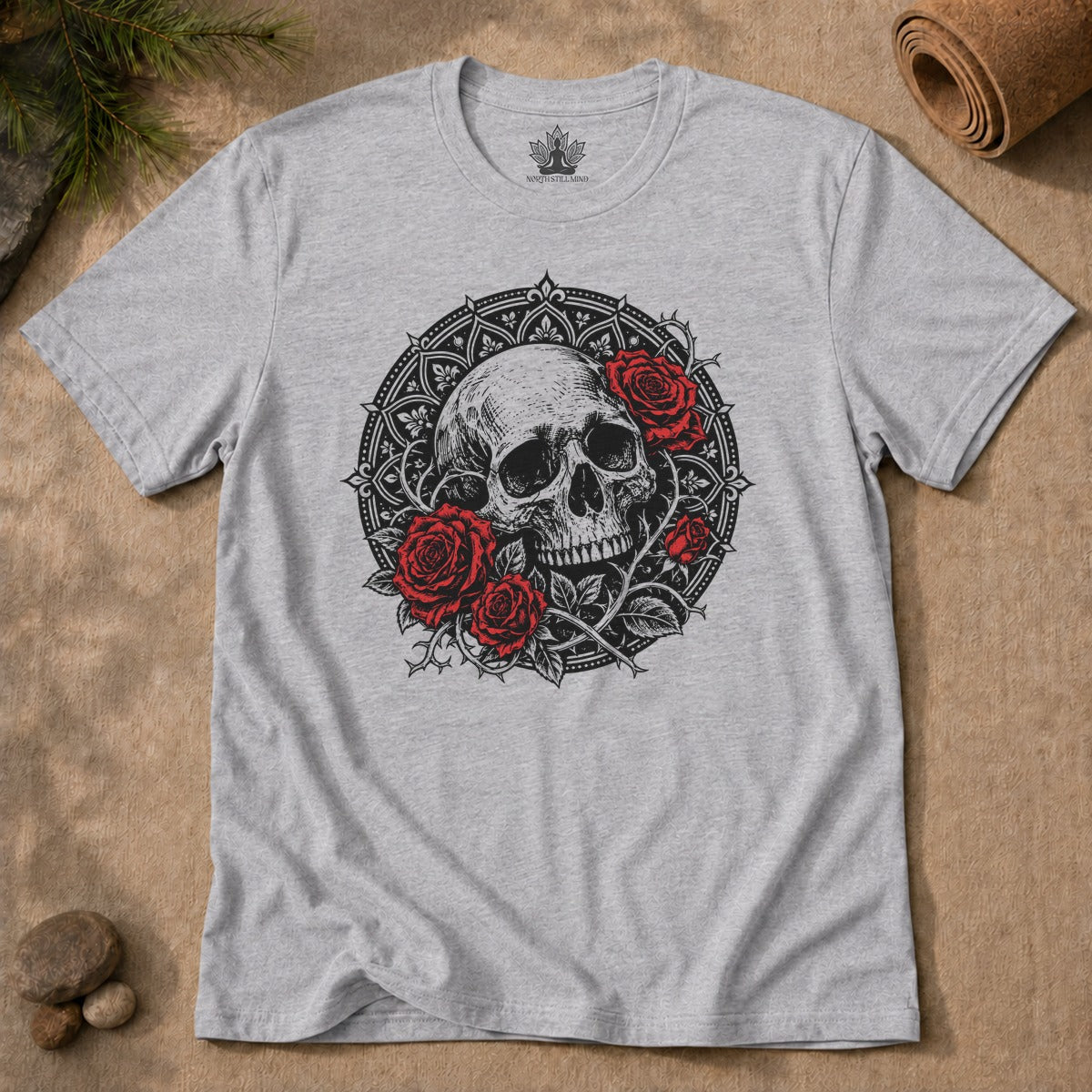 Skull & Roses Men Tee