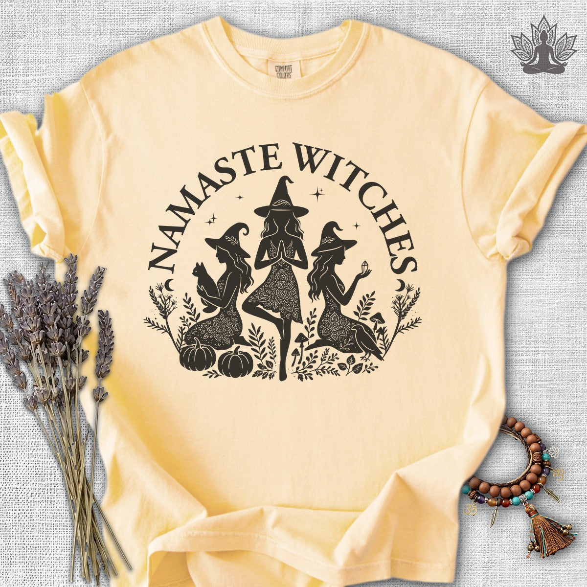 Namaste Witches Comfort Colors Tee