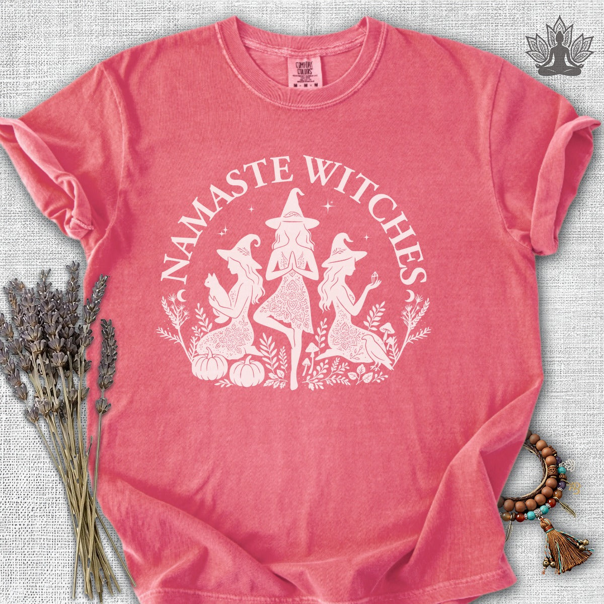 Namaste Witches Comfort Colors Tee