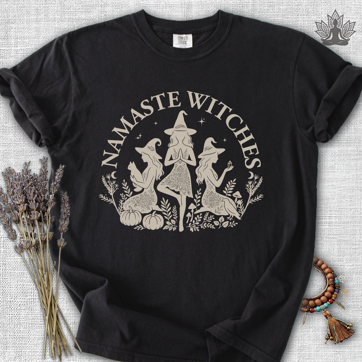 Namaste Witches Comfort Colors Tee