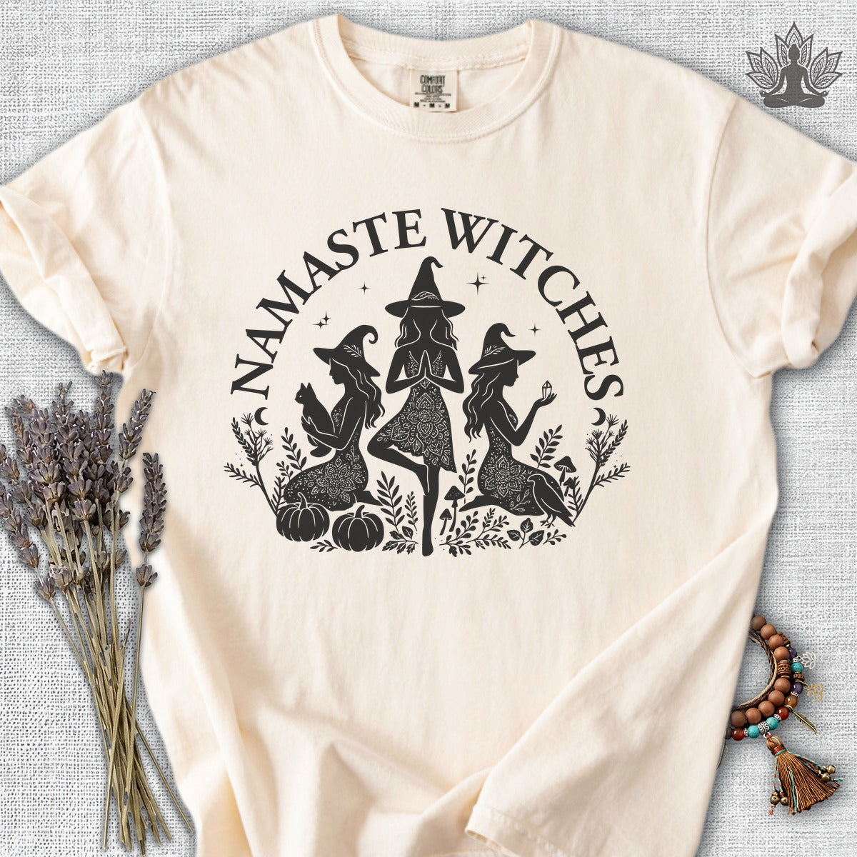 Namaste Witches Comfort Colors Tee
