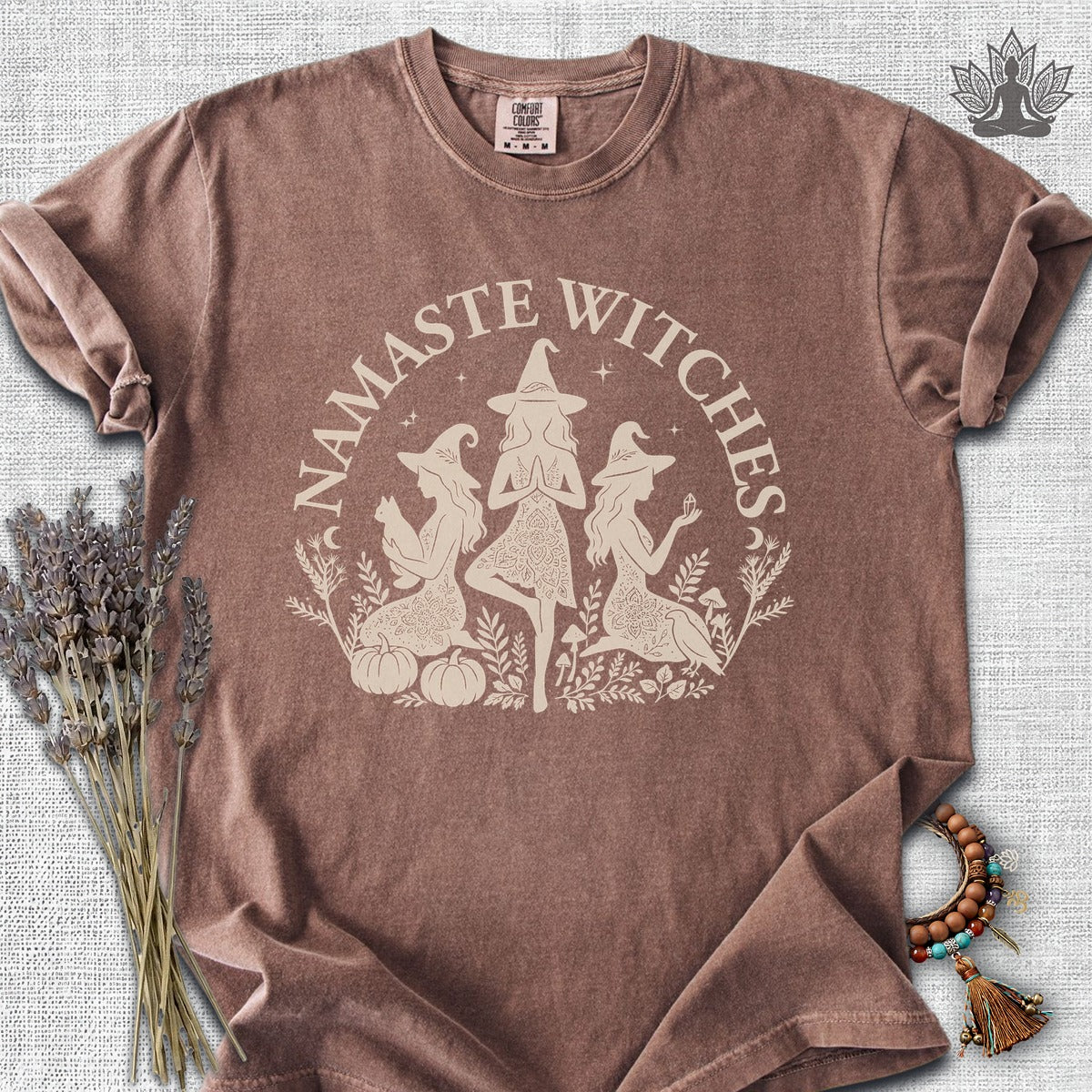 Namaste Witches Comfort Colors Tee
