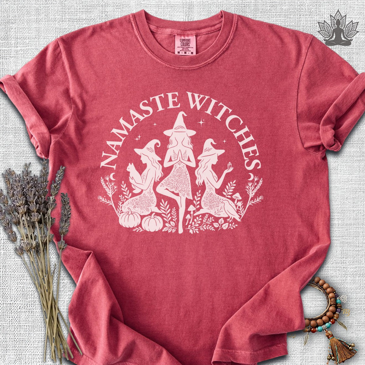Namaste Witches Comfort Colors Tee