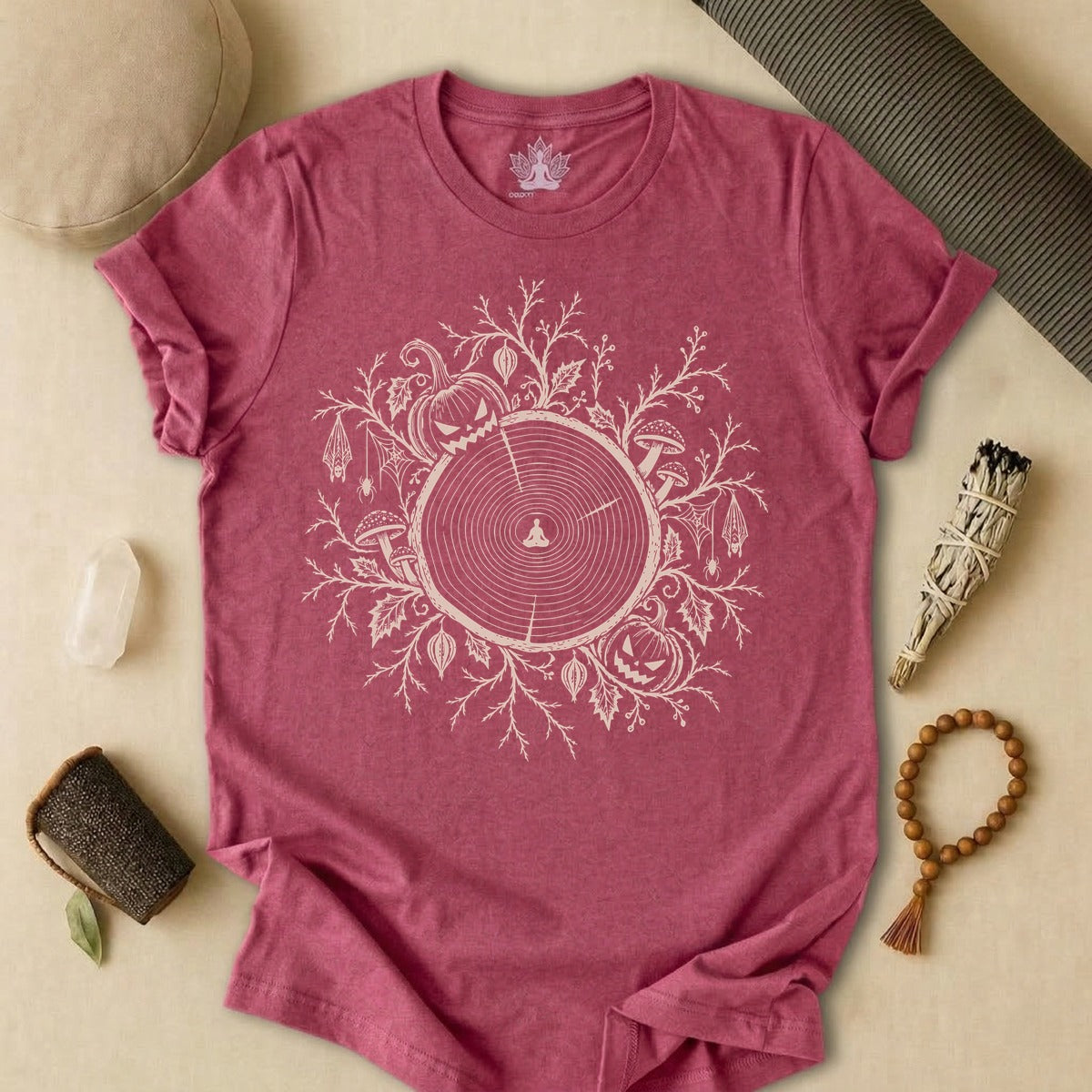 The Quiet Center: Haunted Woods Halloween Edition Tee