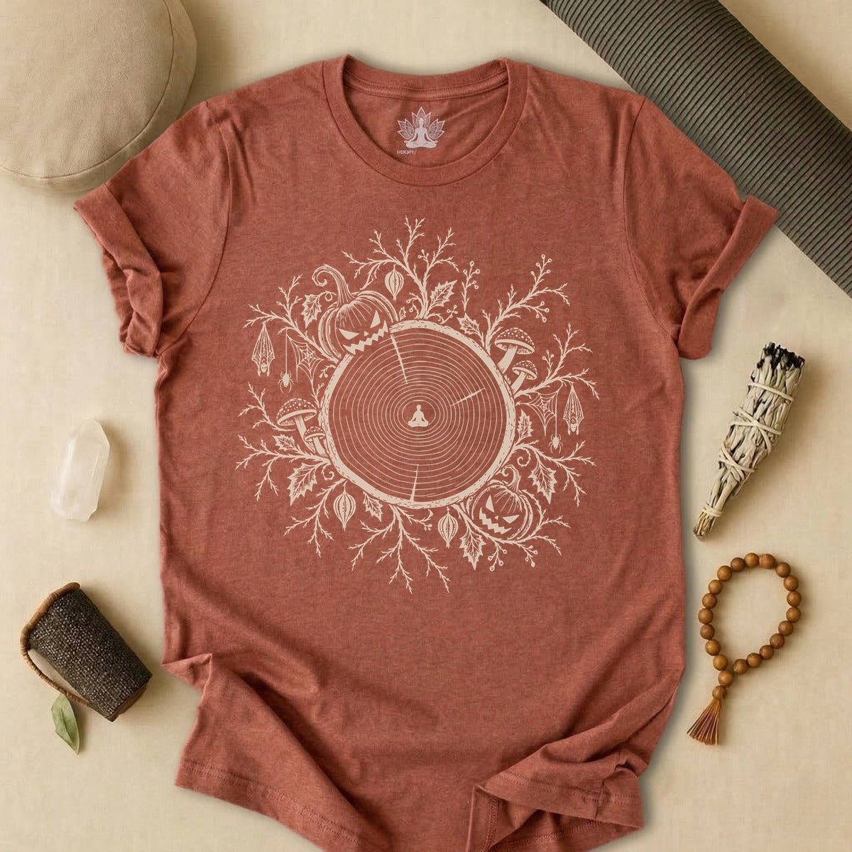 The Quiet Center: Haunted Woods Halloween Edition Tee