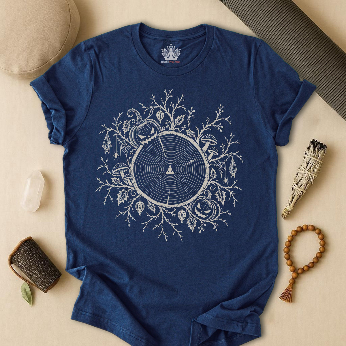 The Quiet Center: Haunted Woods Halloween Edition Tee