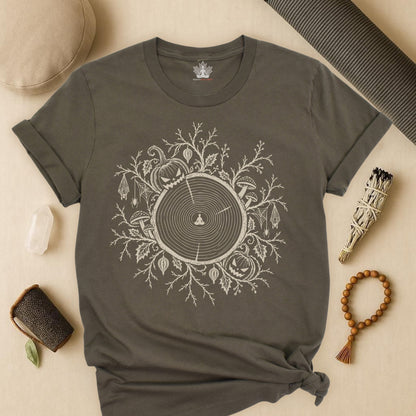 The Quiet Center: Haunted Woods Halloween Edition Tee