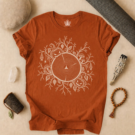 The Quiet Center: Haunted Woods Halloween Edition Tee