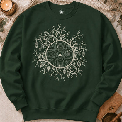 The Quiet Center: Haunted Woods Halloween Edition Sweatshirt