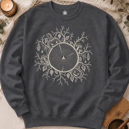 The Quiet Center: Haunted Woods Halloween Edition Sweatshirt