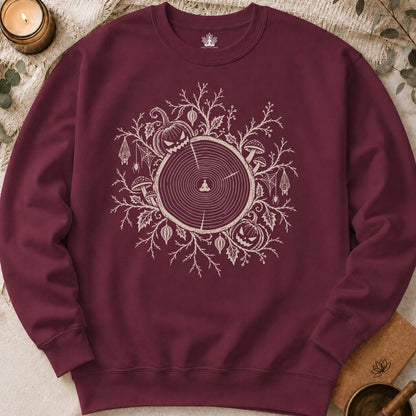 The Quiet Center: Haunted Woods Halloween Edition Sweatshirt