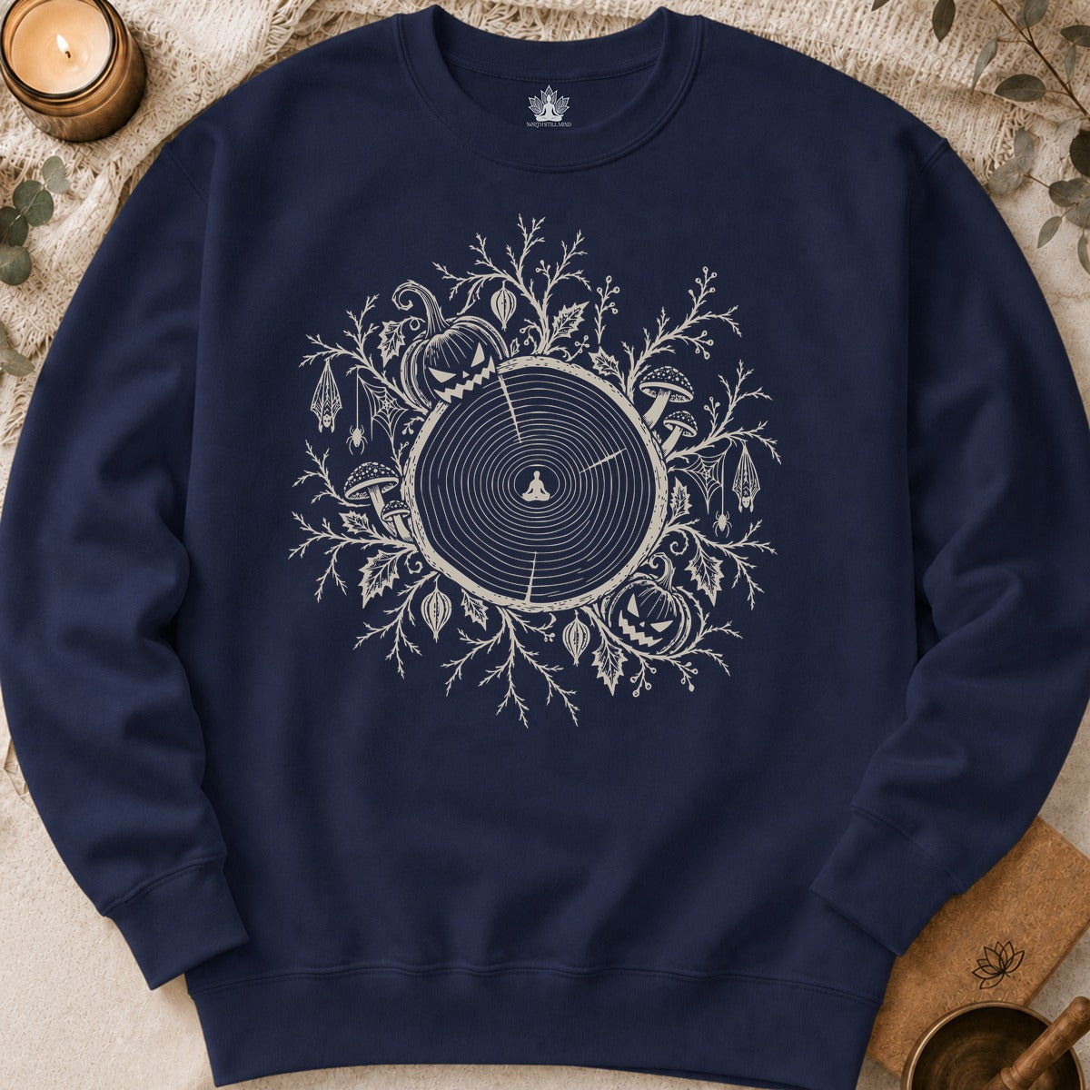 The Quiet Center: Haunted Woods Halloween Edition Sweatshirt