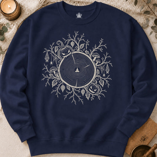 The Quiet Center: Haunted Woods Halloween Edition Sweatshirt