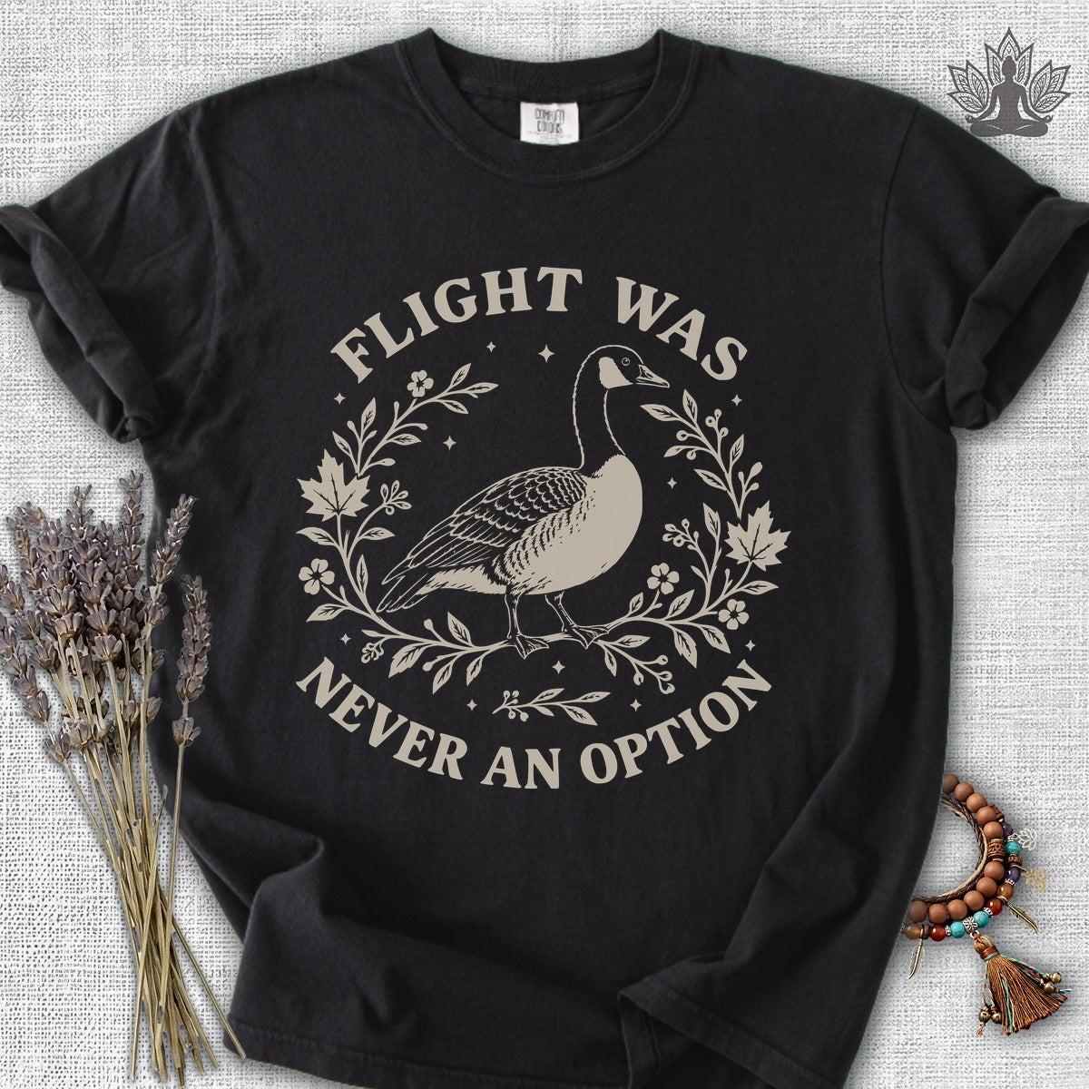 Flight Was Never An Option Comfort Colors Tee