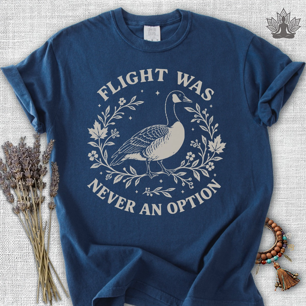 Flight Was Never An Option Comfort Colors Tee