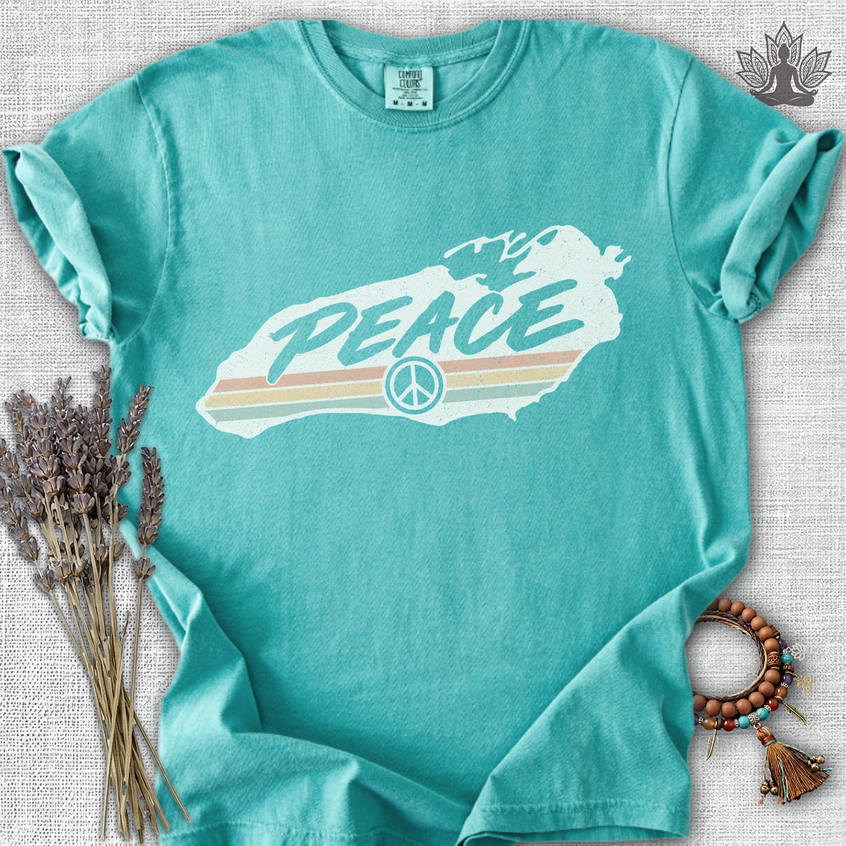 Lake Ontario Peace Comfort Colors Tee