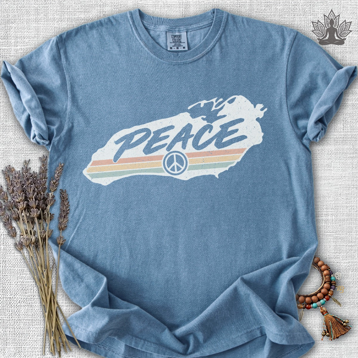 Lake Ontario Peace Comfort Colors Tee
