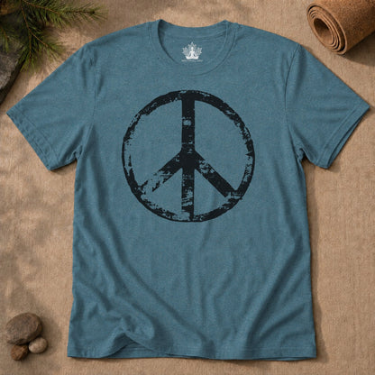 Retro Peace Symbol Men Tee