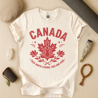 True North Strong, Free & Kind Tee