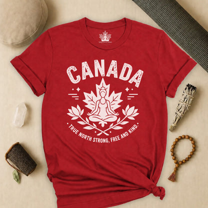True North Strong, Free & Kind Tee
