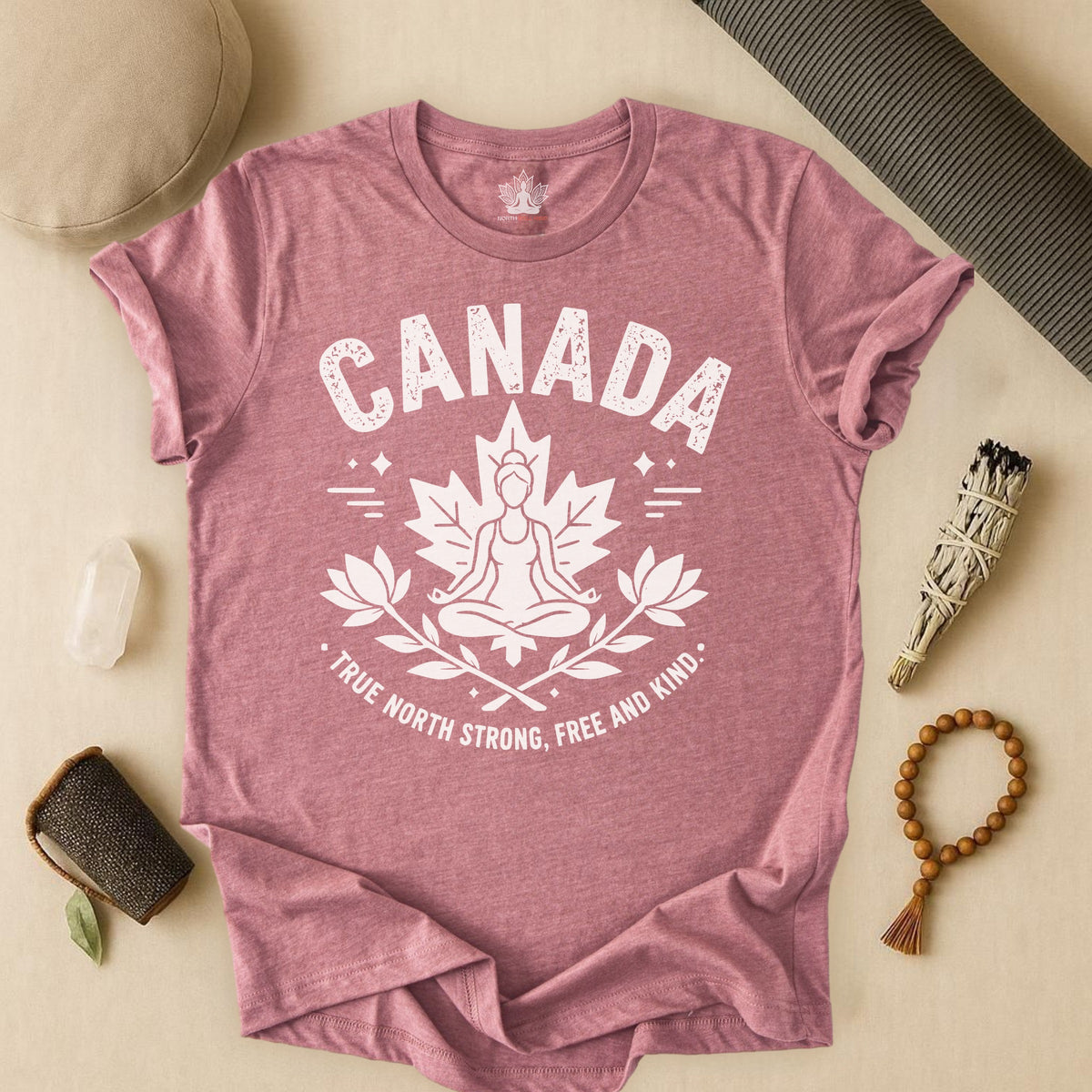 True North Strong, Free & Kind Tee