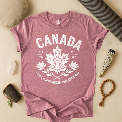 True North Strong, Free & Kind Tee