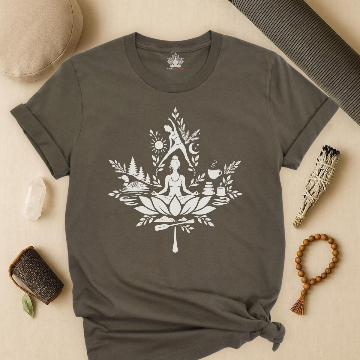 True North Zen Maple Leaf Tee
