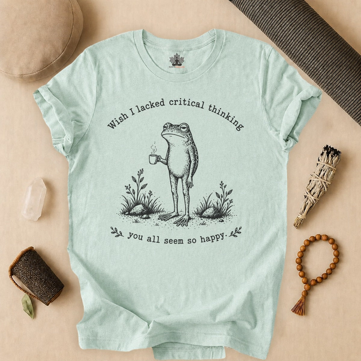 Wish I Lacked Critical Thinking Tee