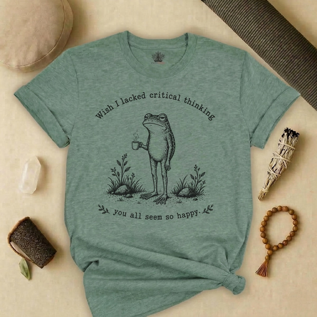 Wish I Lacked Critical Thinking Tee