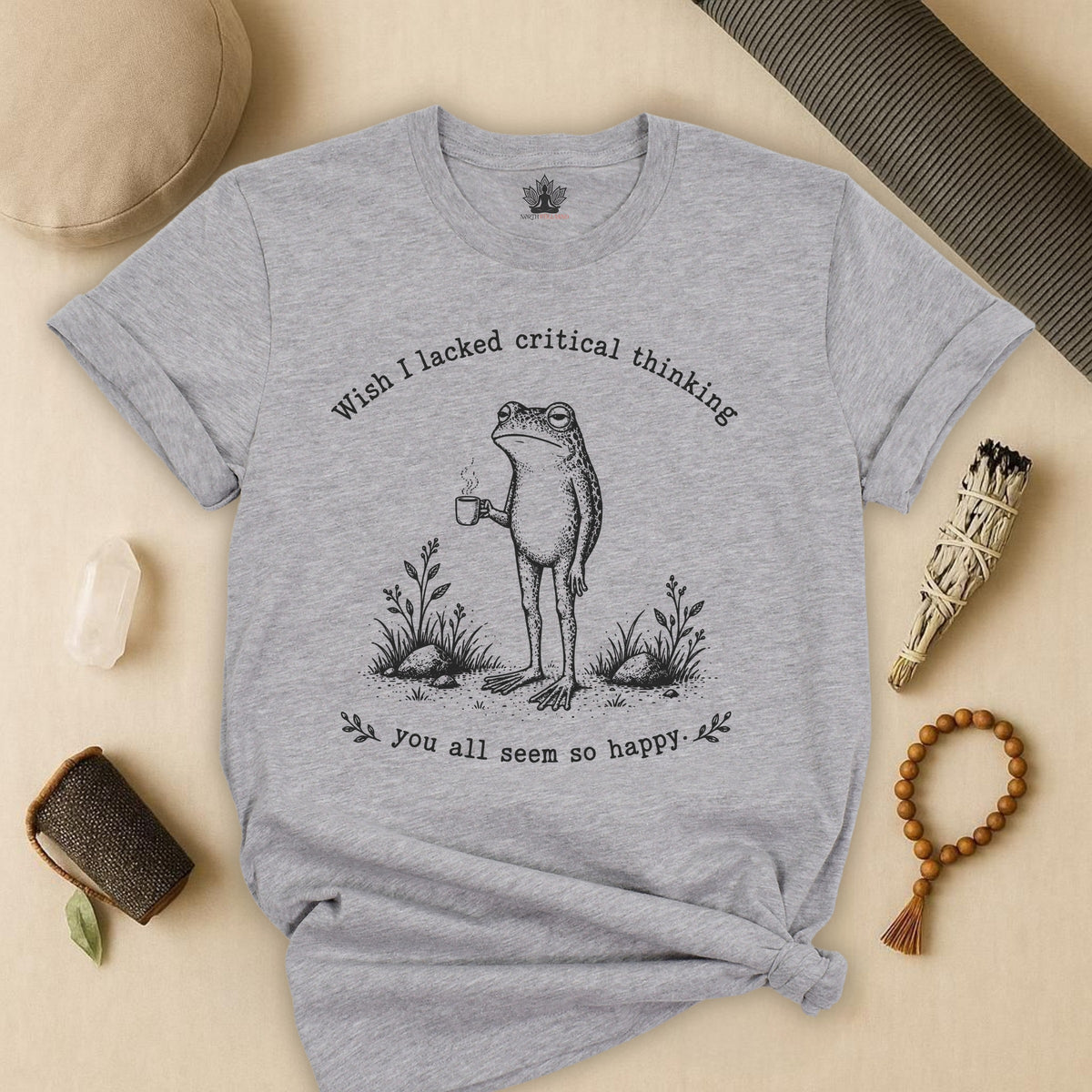 Wish I Lacked Critical Thinking Tee