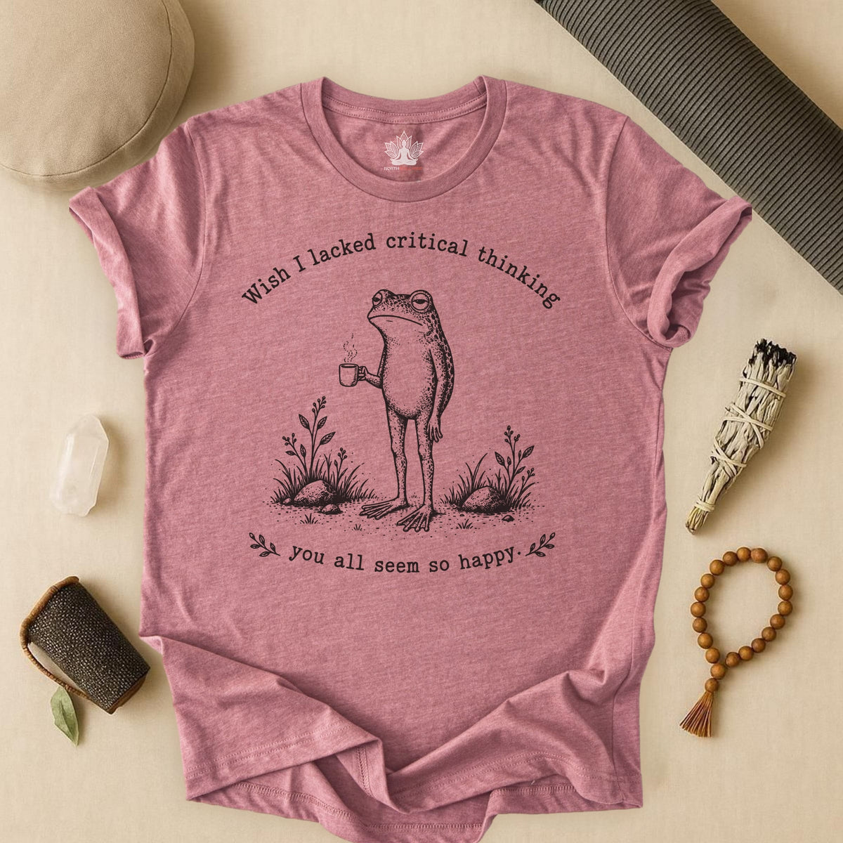Wish I Lacked Critical Thinking Tee