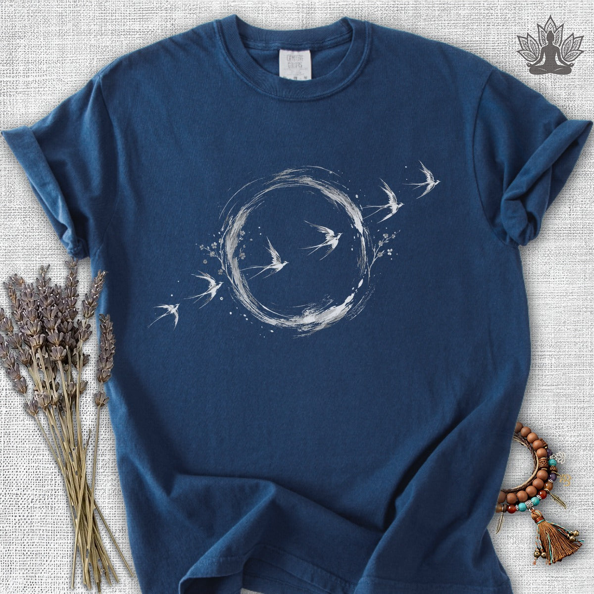 Enso Birds Series #1 Comfort Colors Tee