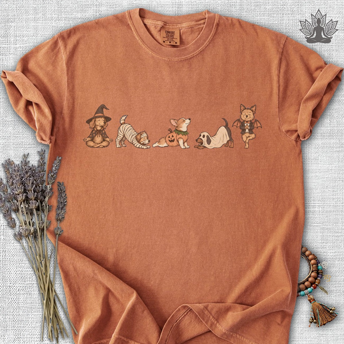The Howl-O-Ween Yogi Pack Comfort Colors Tee
