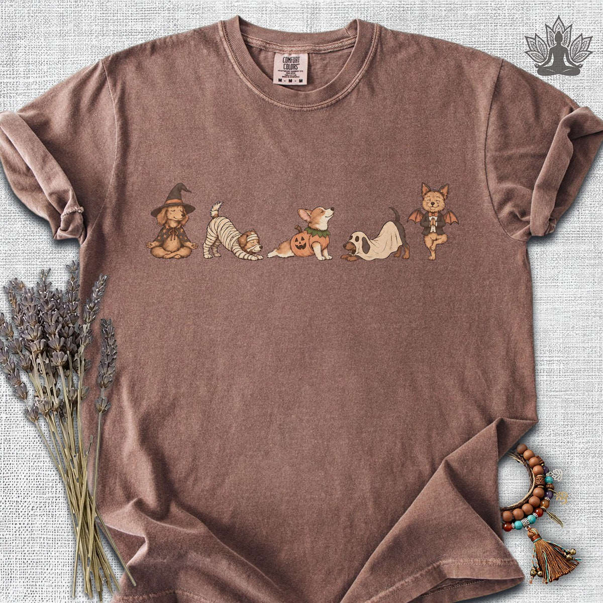 The Howl-O-Ween Yogi Pack Comfort Colors Tee