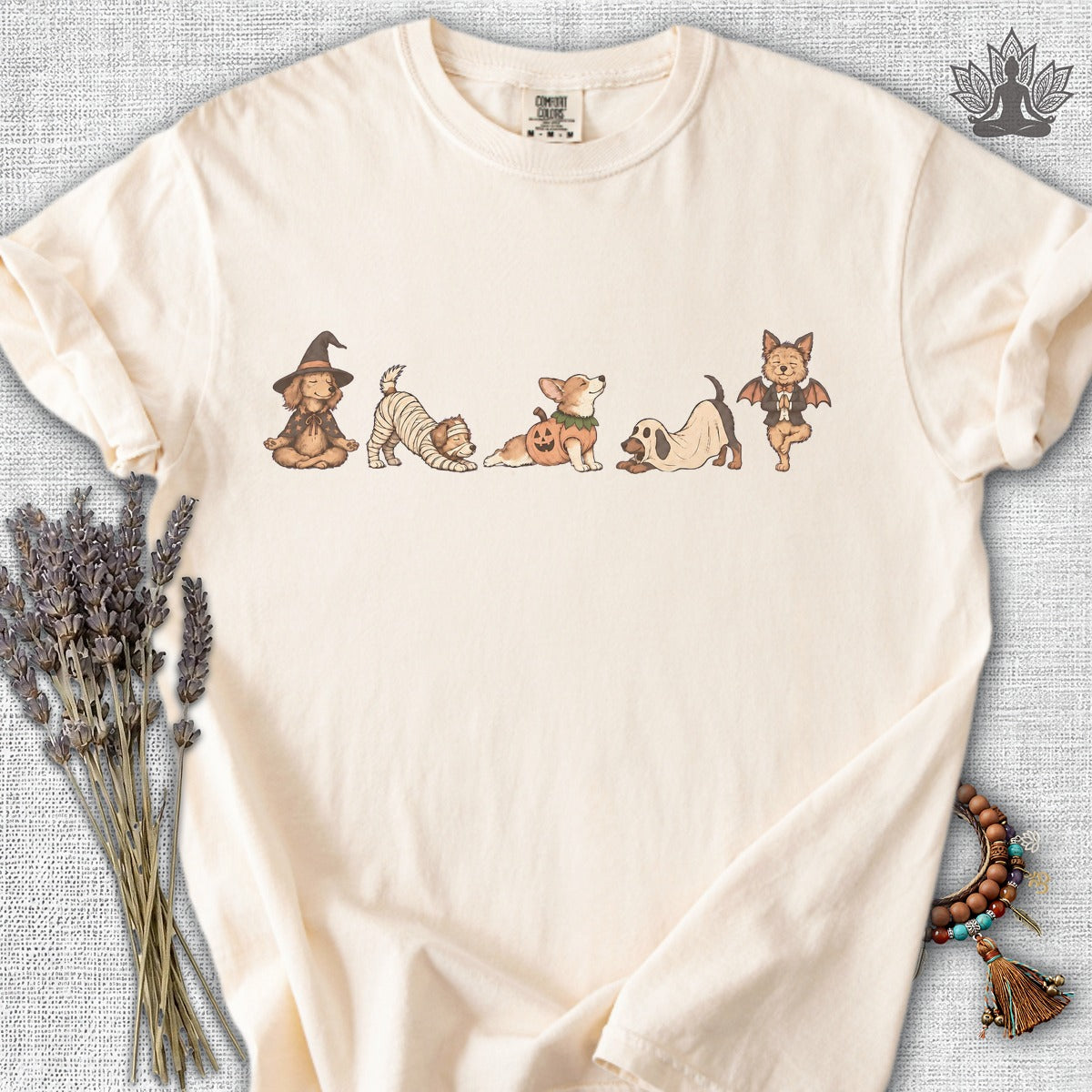 The Howl-O-Ween Yogi Pack Comfort Colors Tee