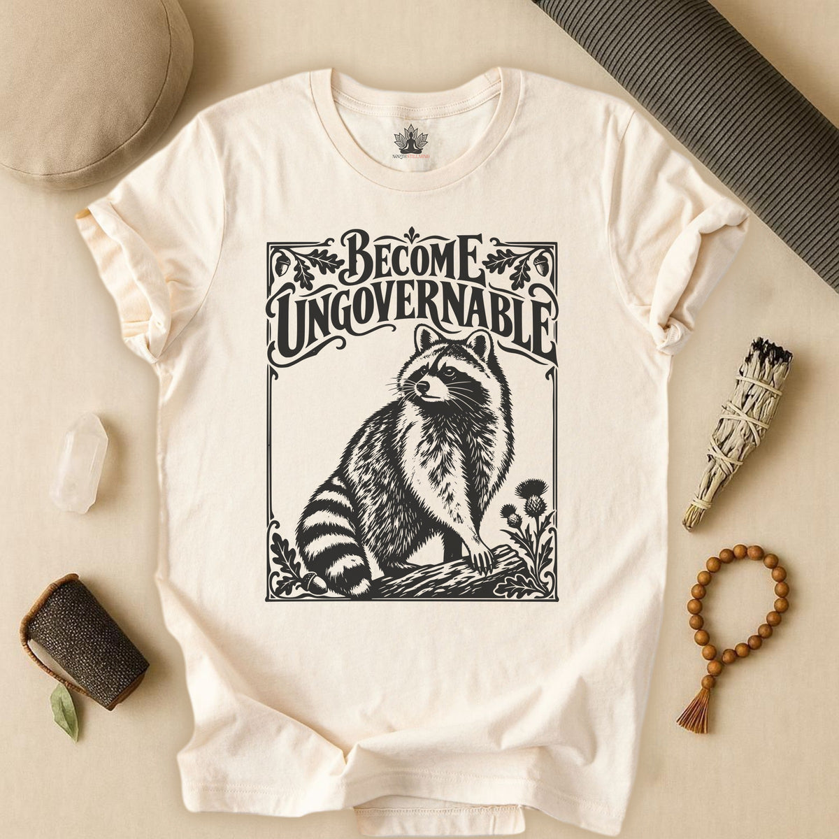 Become Ungovernable Racoon Tee