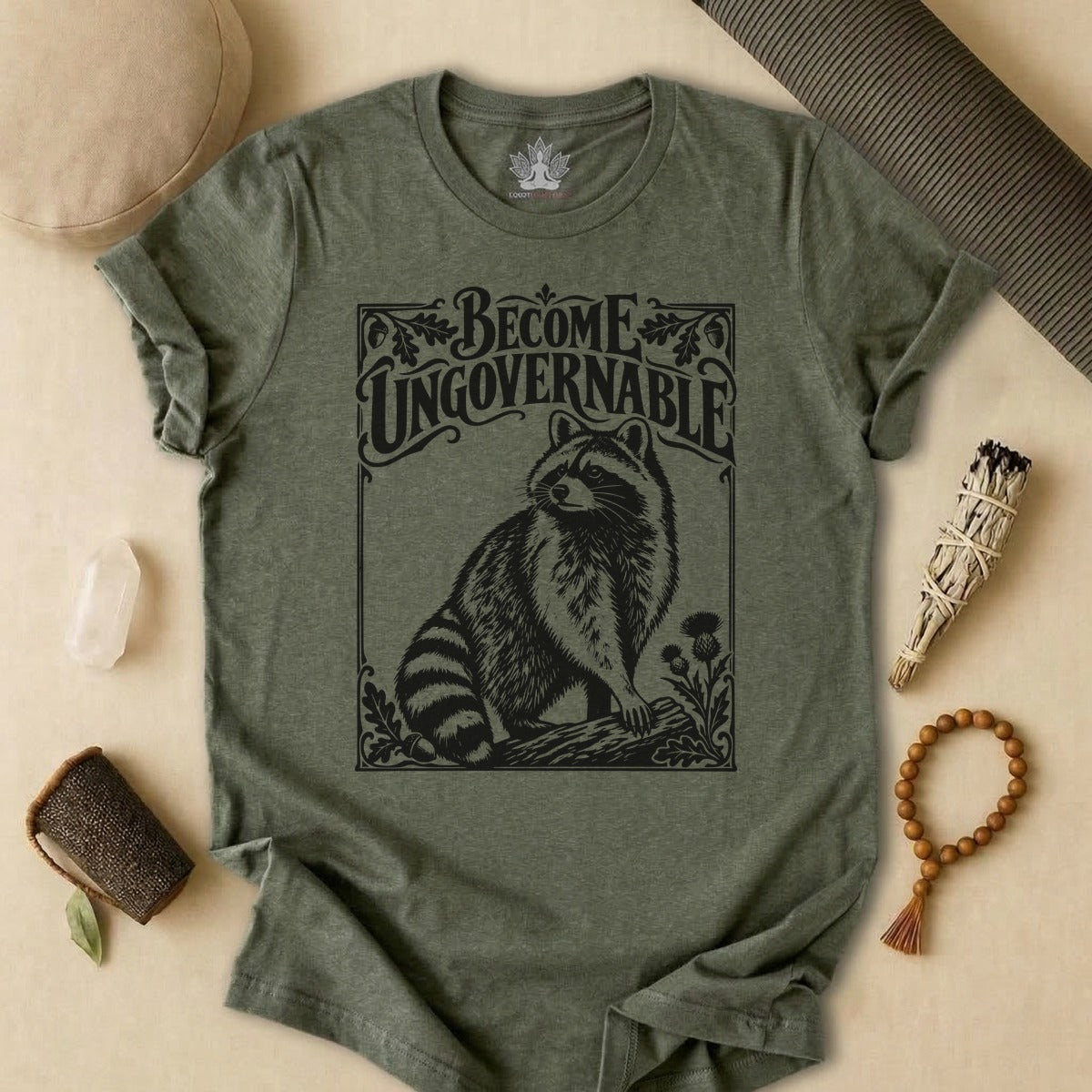 Become Ungovernable Racoon Tee