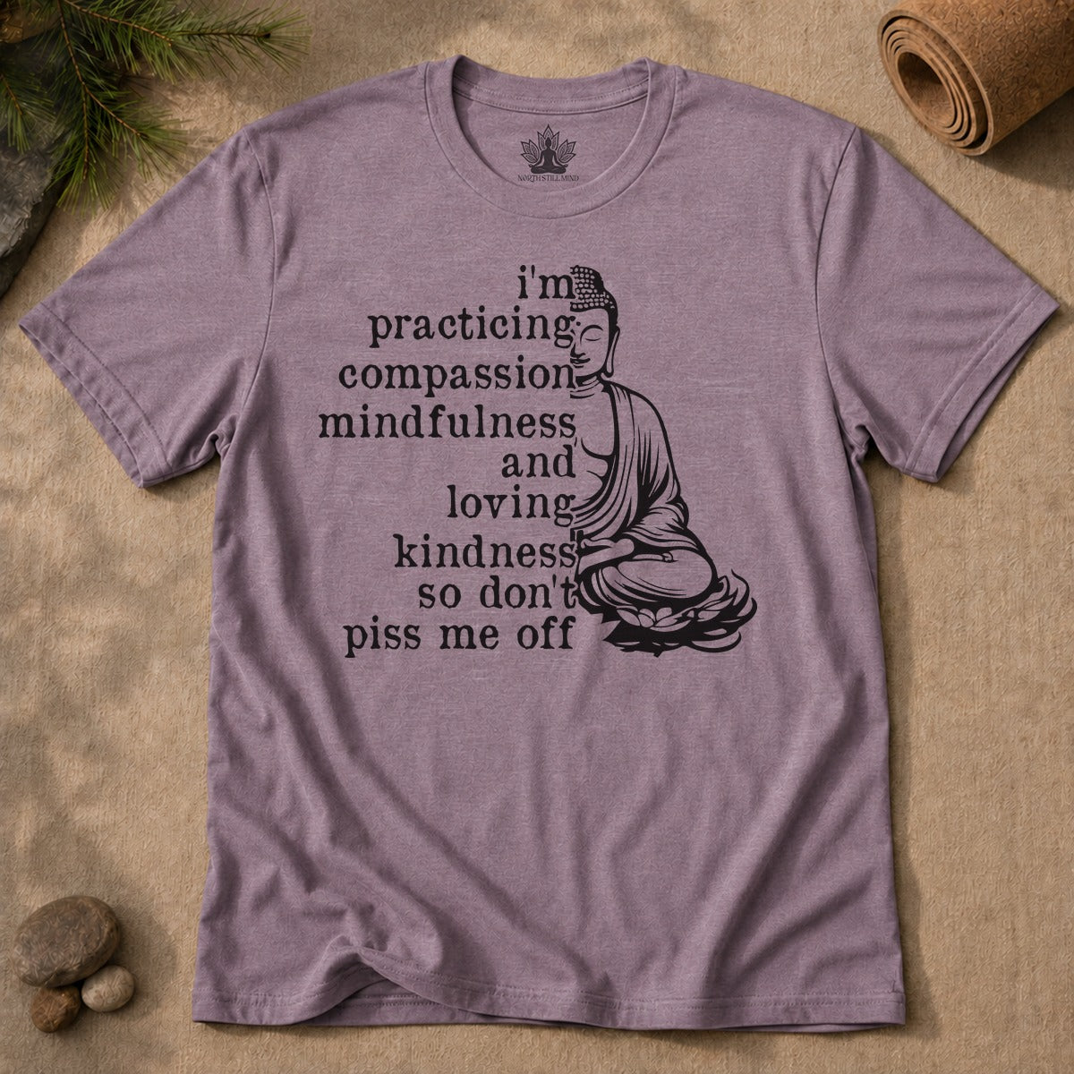 Practicing Compassion, Mindfulness & Loving Kindness Men Tee