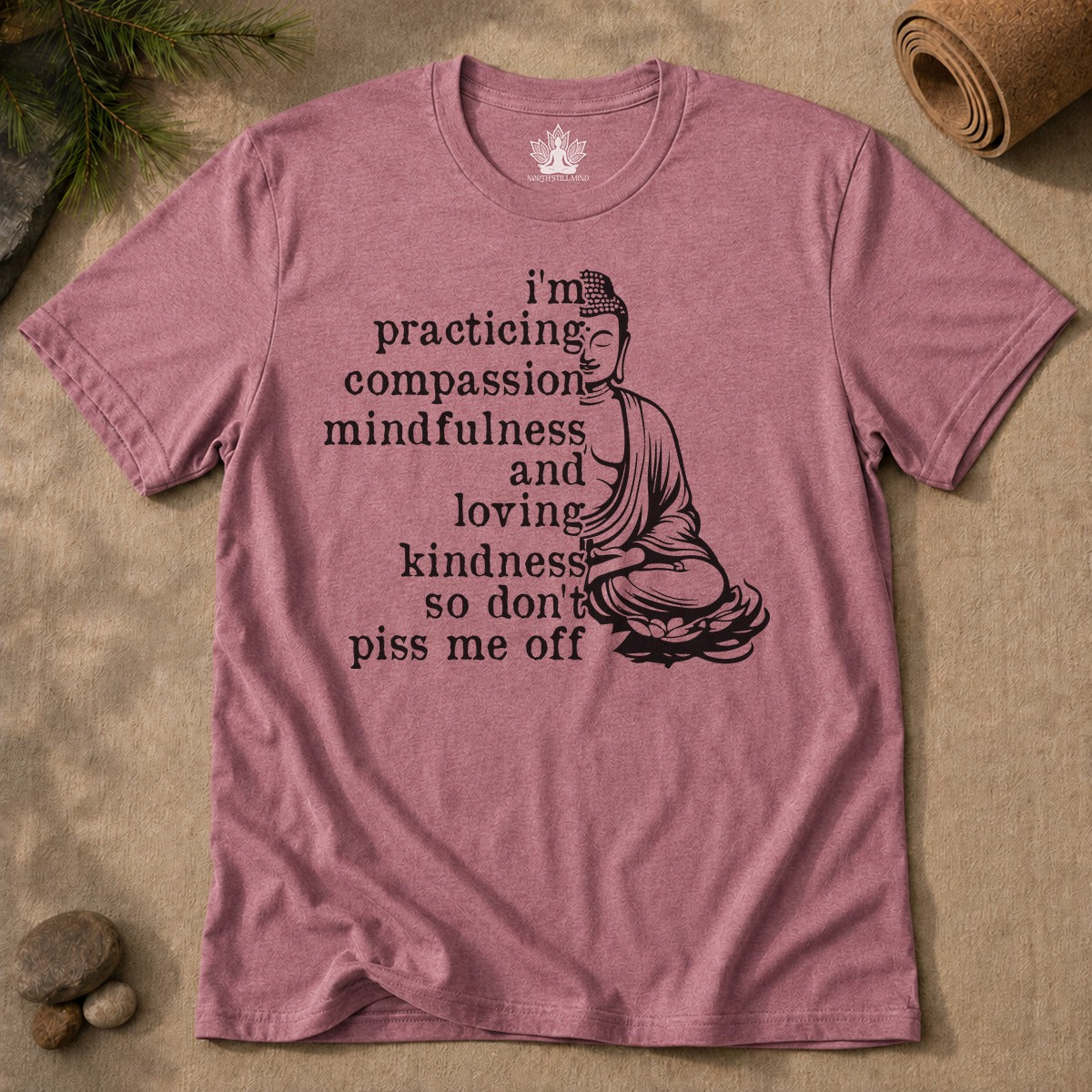Practicing Compassion, Mindfulness & Loving Kindness Men Tee