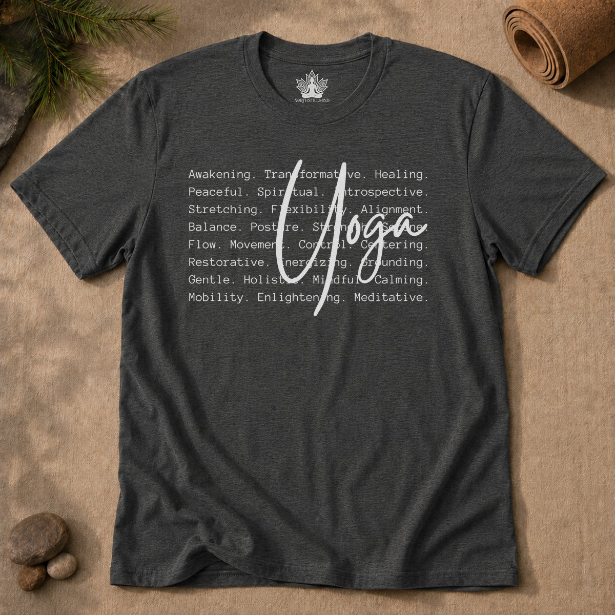 The Language of Yoga Men Tee