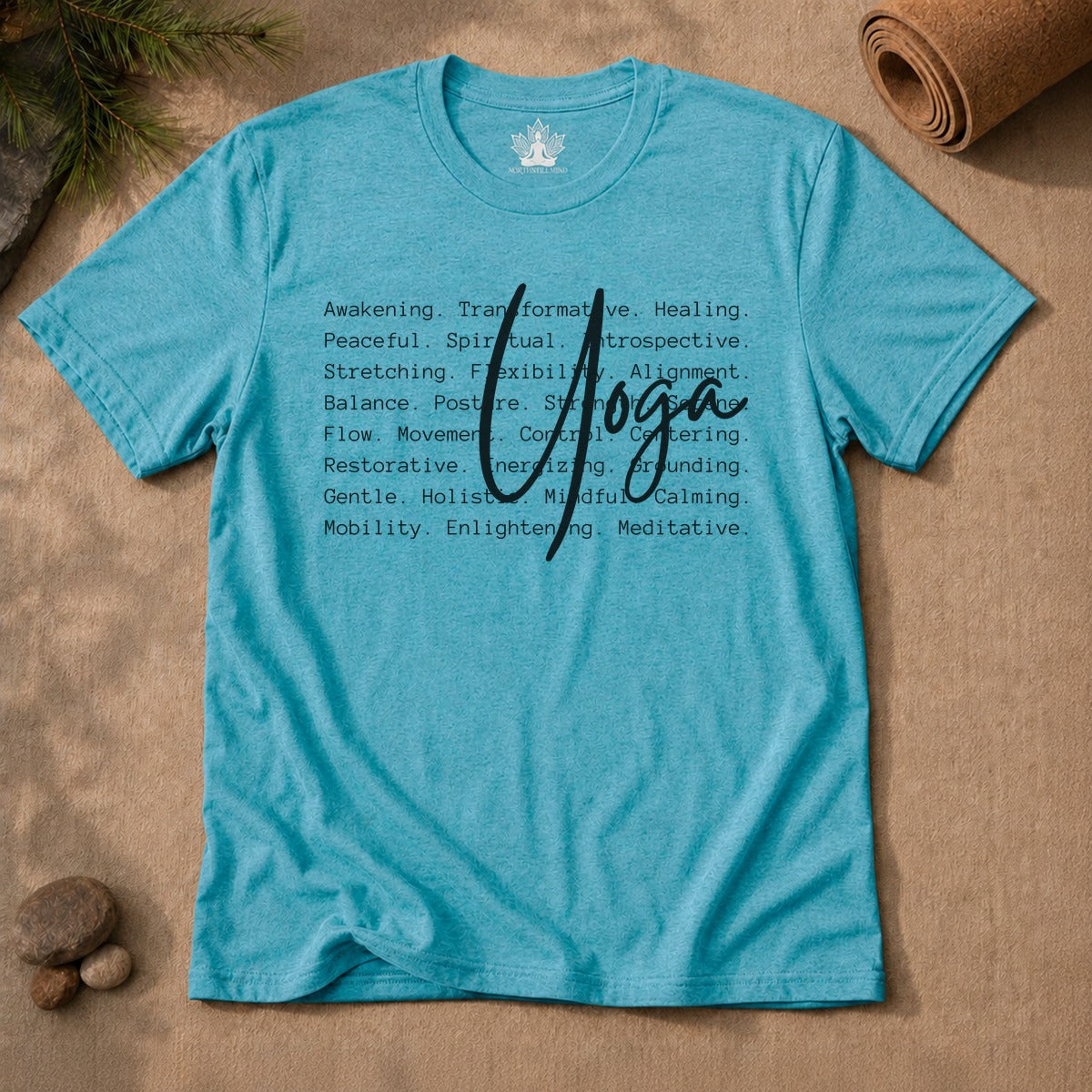 The Language of Yoga Men Tee