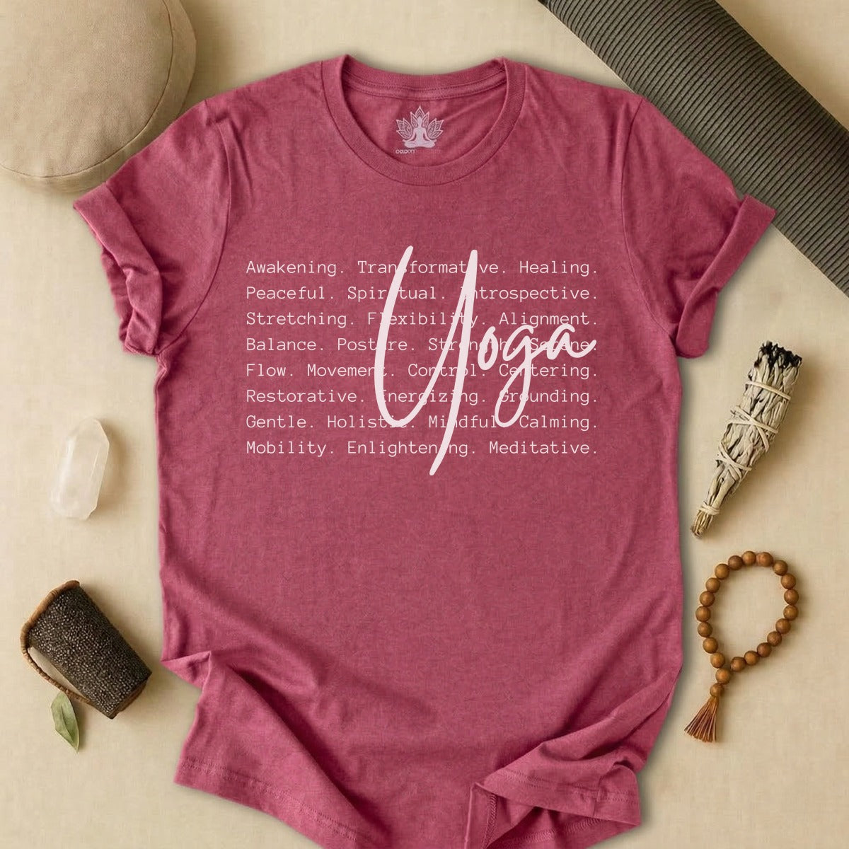 The Language of Yoga Tee