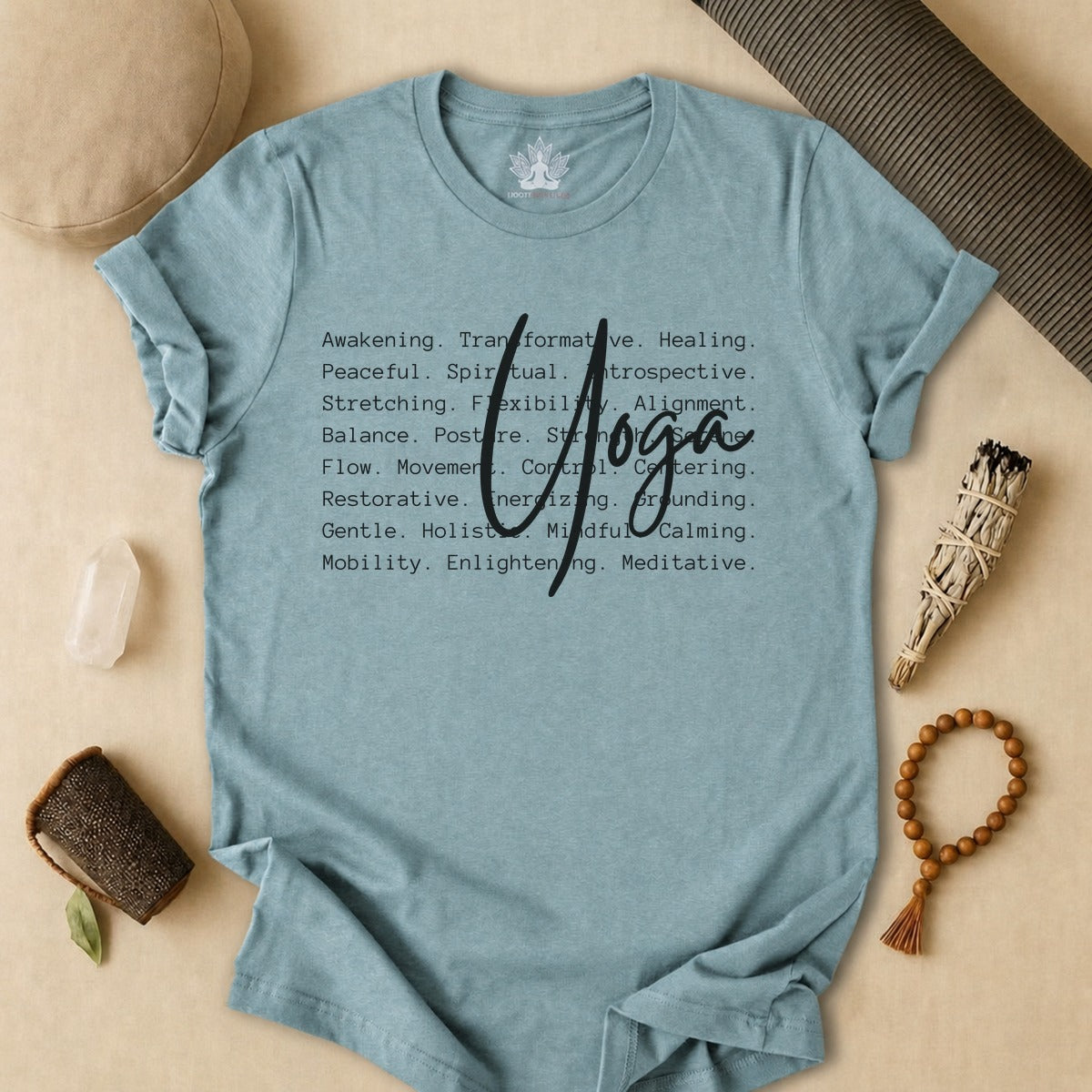 The Language of Yoga Tee