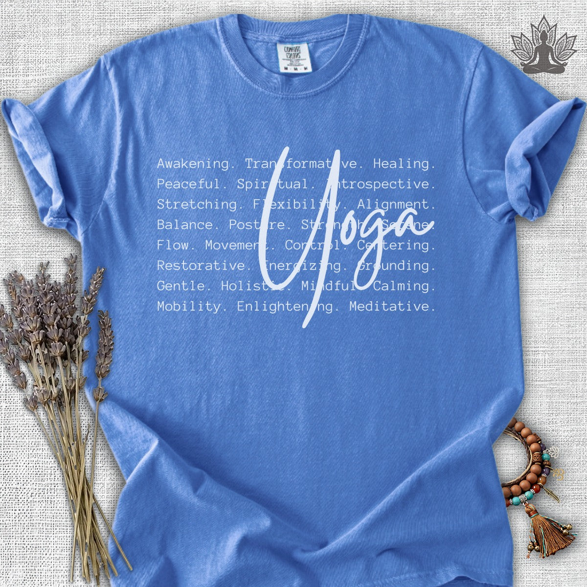 The Language of Yoga Comfort Colors® Tee