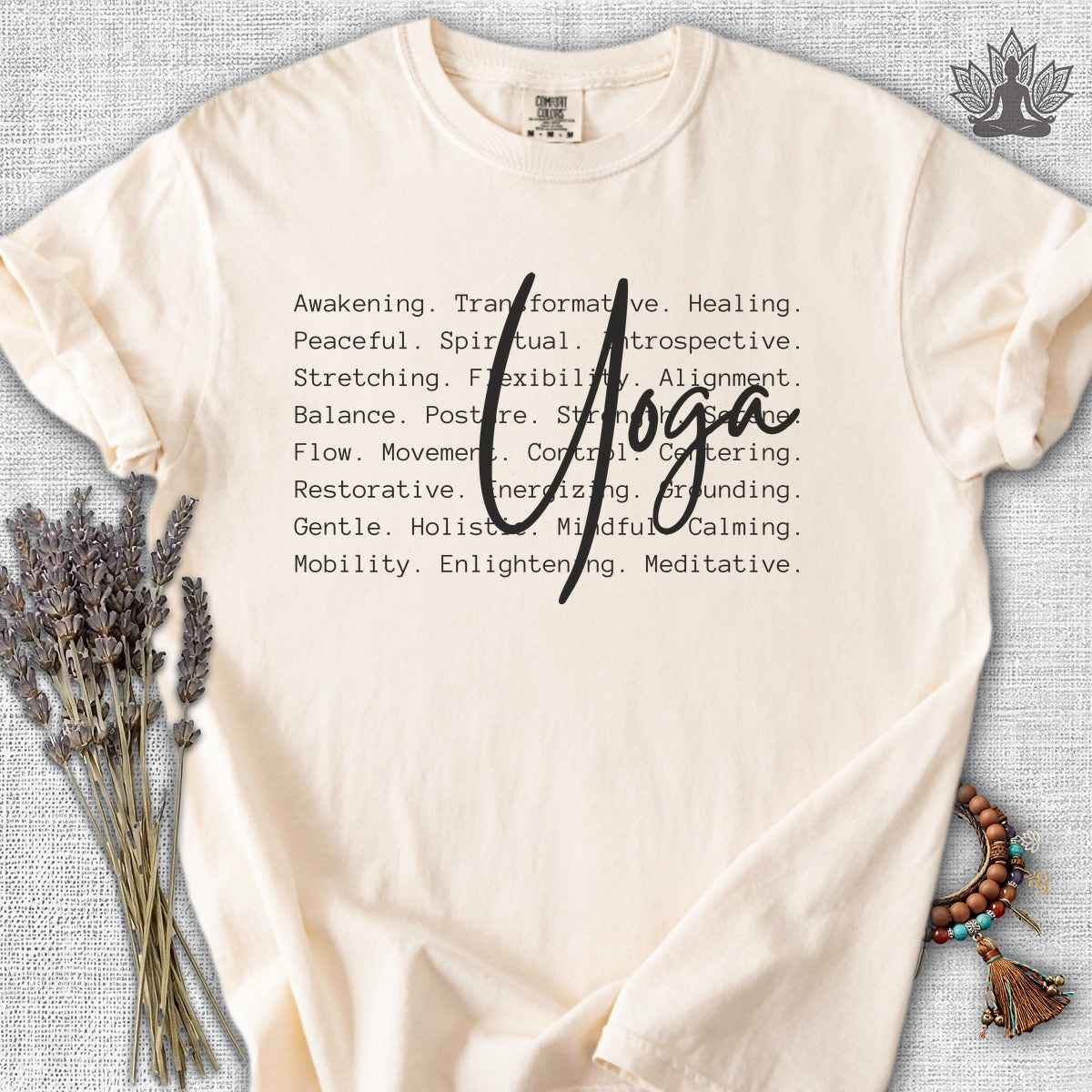 The Language of Yoga Comfort Colors® Tee